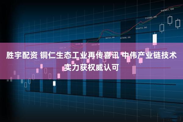 胜宇配资 铜仁生态工业再传喜讯 中伟产业链技术实力获权威认可